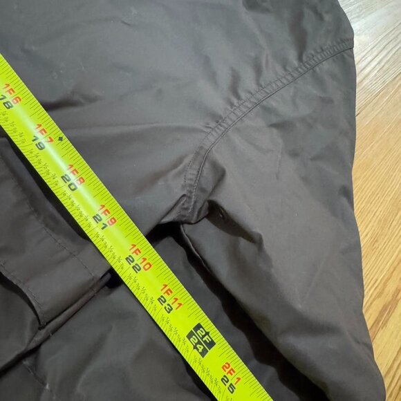 Vintage 90s Nike Brown Embroidered Windbreaker Rain Coat - Picture 7 of 7